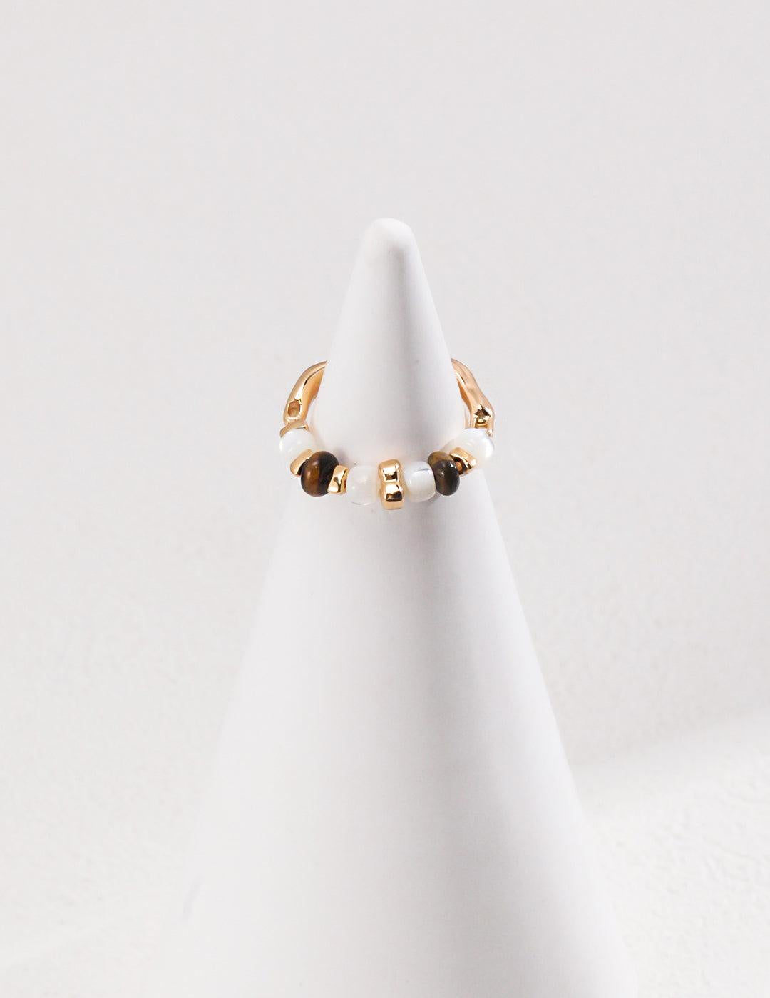 Tiger's Eye 925 Sterling Silver Rings - Gembea Jewelry