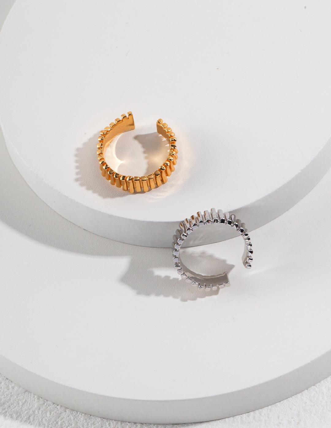 Simple 925 Sterling Silver Open Rings - Gembea Jewelry