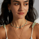 Baroque Pearl Pendant Chain Necklace - Gembea Jewelry