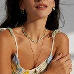 Baroque Pearl Pendant Chain Necklace - Gembea Jewelry