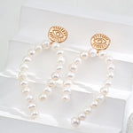 Freshwater Pearl Drop Earrings - Gembea Jewelry