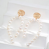 Freshwater Pearl Drop Earrings - Gembea Jewelry