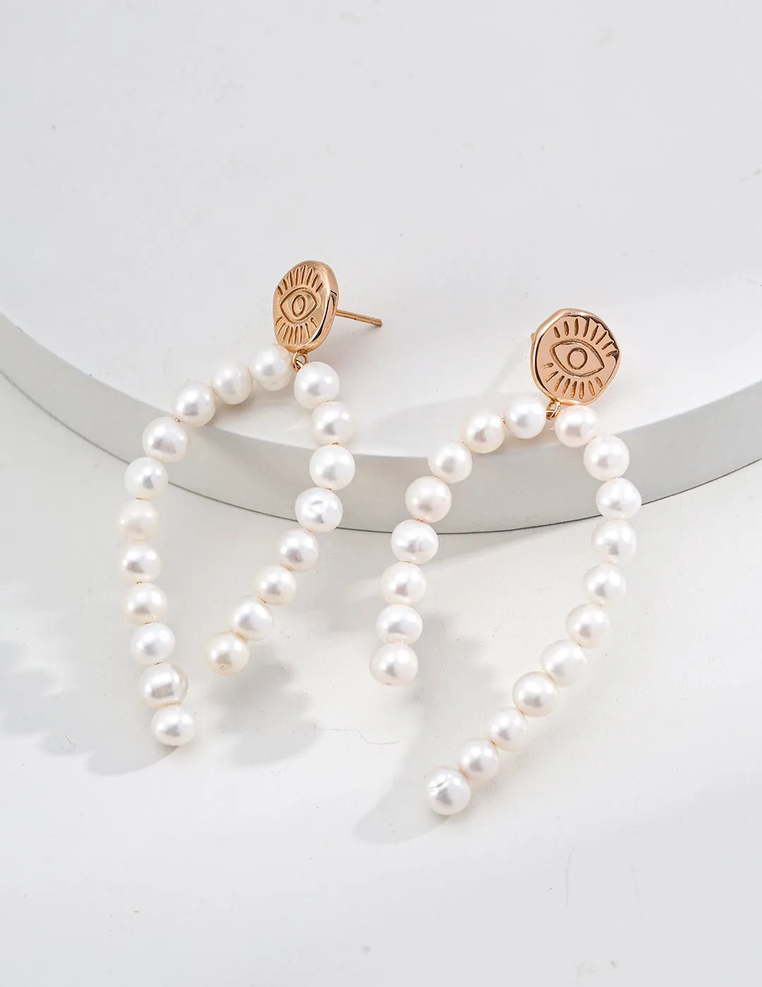 Freshwater Pearl Drop Earrings - Gembea Jewelry