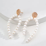 Freshwater Pearl Drop Earrings - Gembea Jewelry