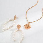 Freshwater Pearl Drop Earrings - Gembea Jewelry