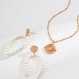 Freshwater Pearl Drop Earrings - Gembea Jewelry