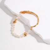 Freshwater Pearl Bangle Bracelet