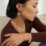 Freshwater Pearl Bangle Bracelet