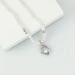 Elegant Pearl Beaded Pendant Necklace