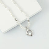 Elegant Pearl Beaded Pendant Necklace