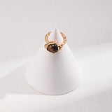 Gembea Jewelry Tiger's Eye Stone Opening Ring