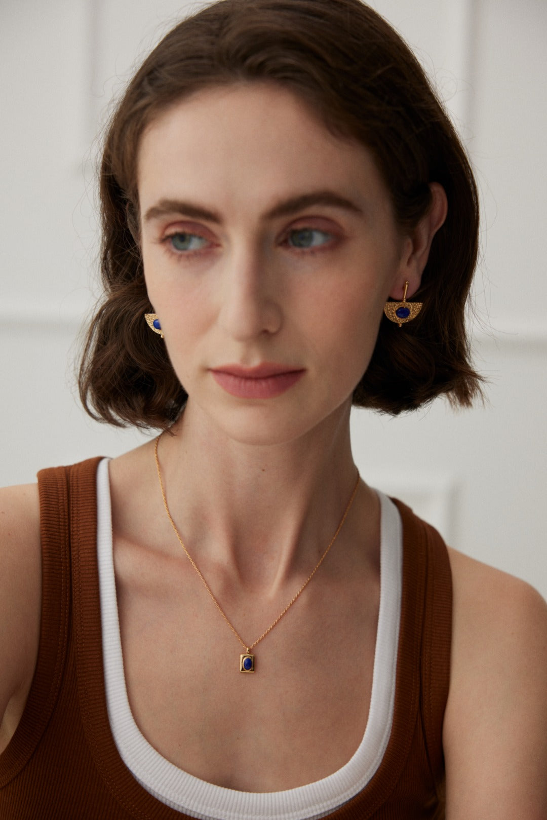 Gembea Jewelry Lazuli Days Series Azure Whispers Necklace
