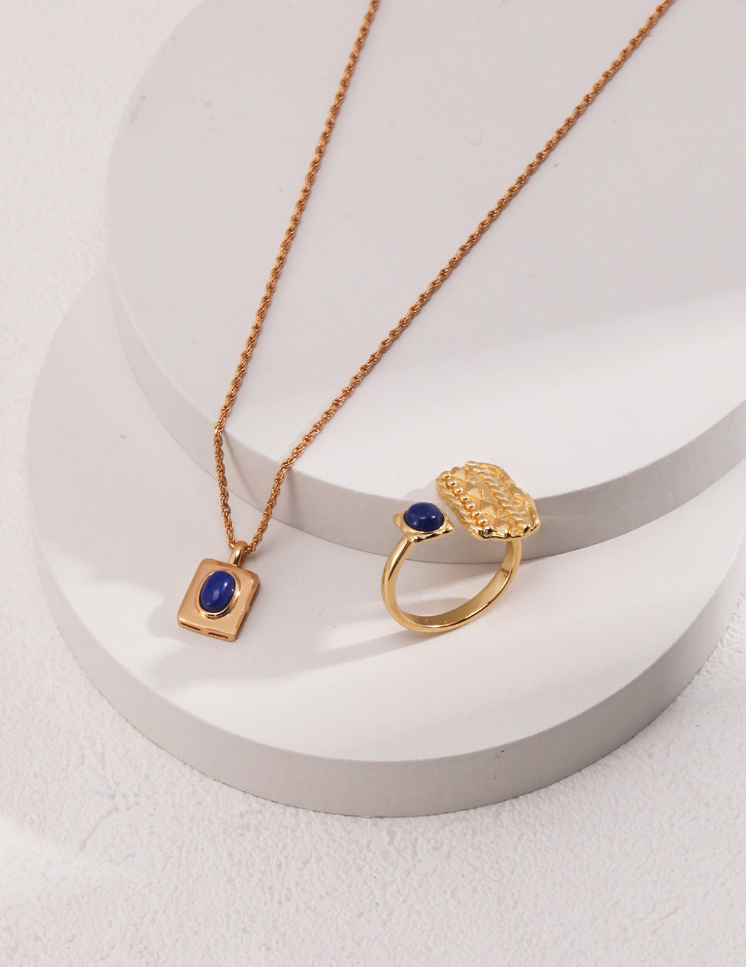 Gembea Jewelry Lazuli Days Series Azure Whispers Necklace