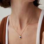 Gembea Jewelry Lazuli Days Series Azure Whispers Necklace