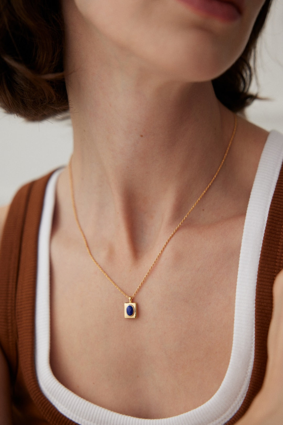 Gembea Jewelry Lazuli Days Series Azure Whispers Necklace