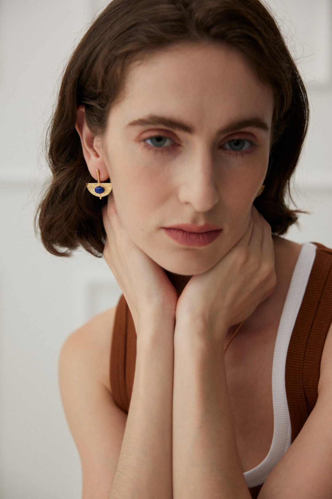 Gembea Jewelry Lazuli Days Series Azure Whispers Earrings
