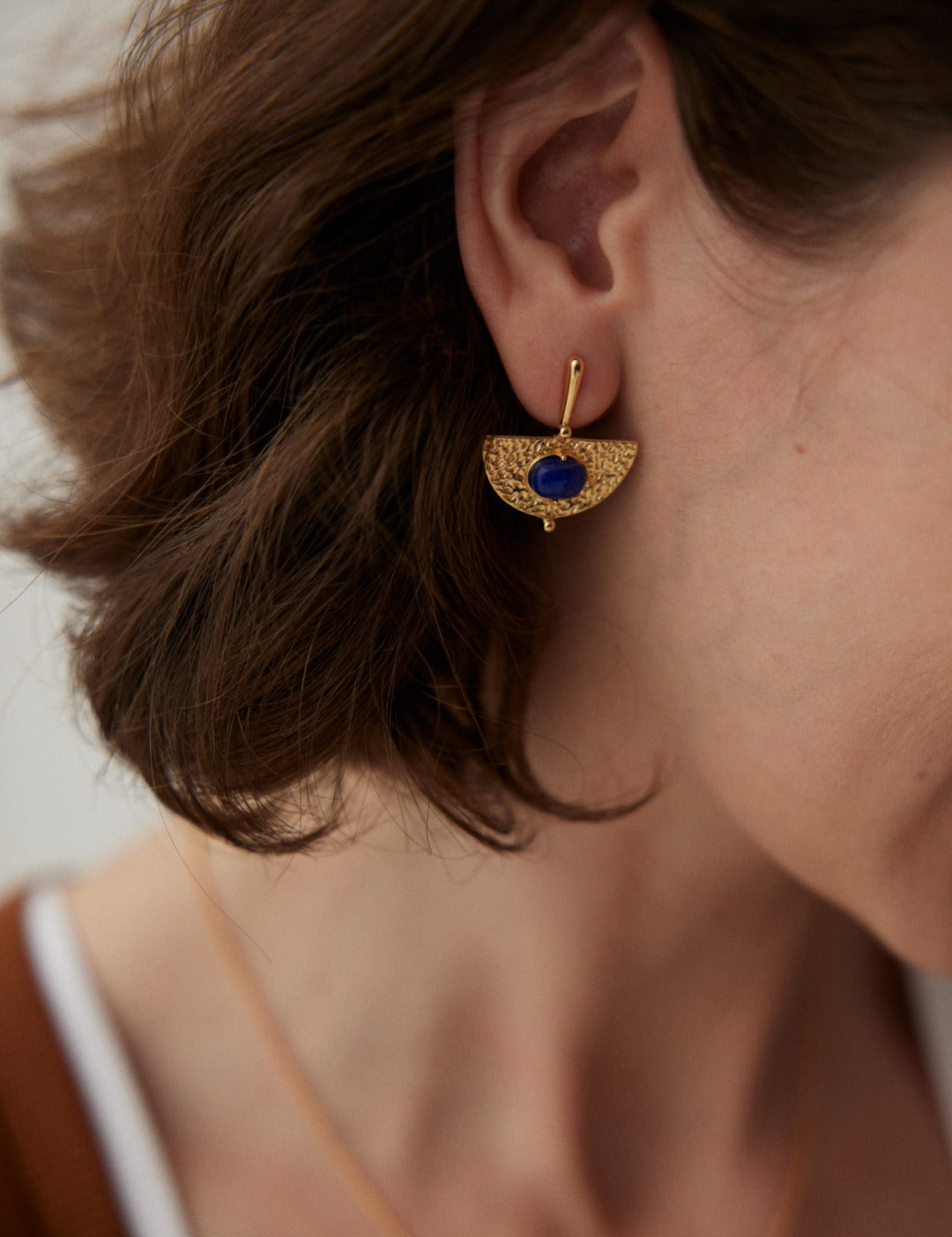 Gembea Jewelry Lazuli Days Series Azure Whispers Earrings
