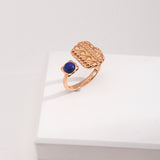 Gembea Jewelry Lazuli Days Series Ocean Pulse Ring