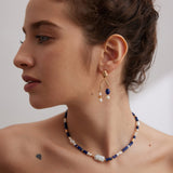 Gembea Jewelry Lazuli Days Series Ocean Pulse Earrings