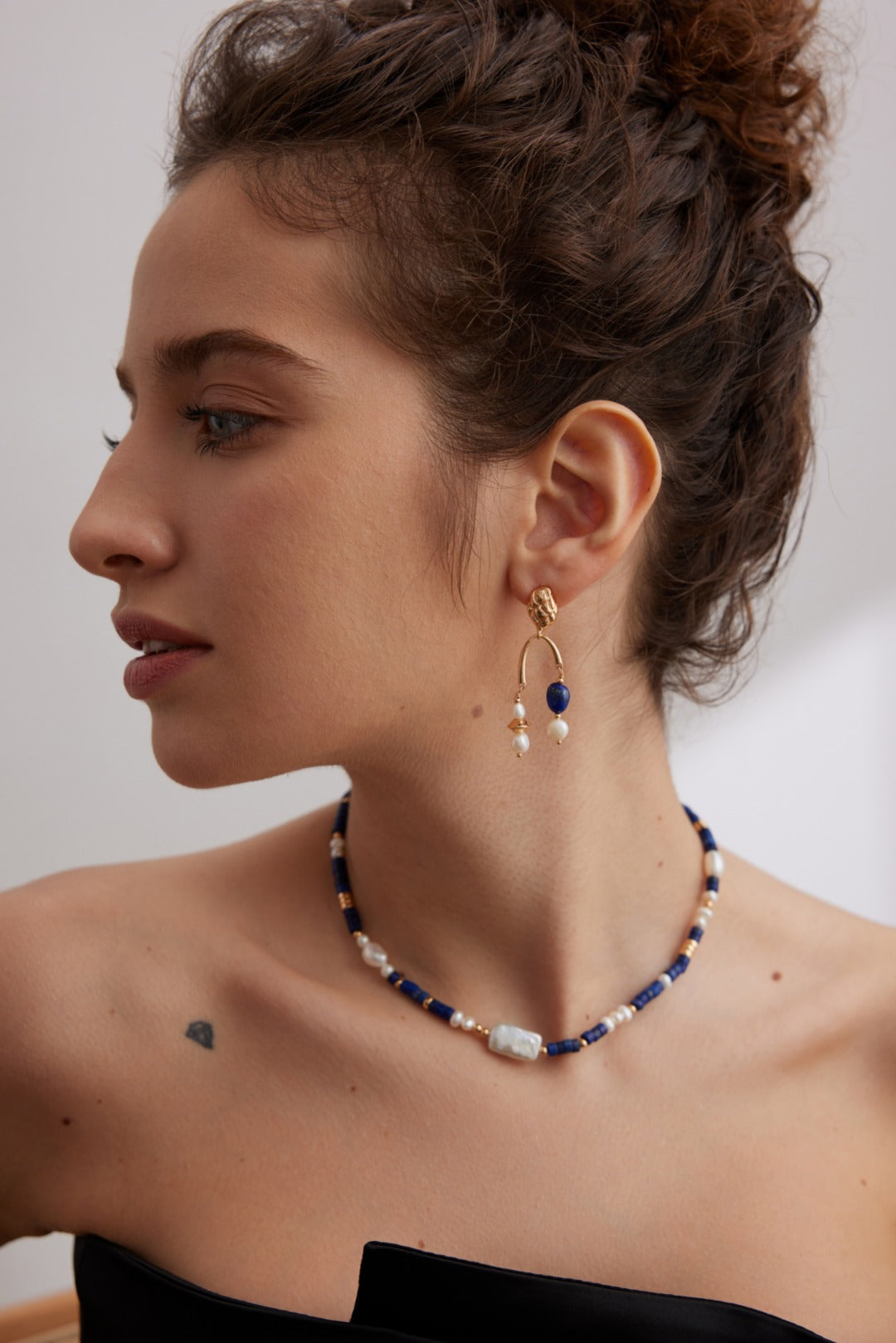 Gembea Jewelry Lazuli Days Series Ocean Pulse Earrings