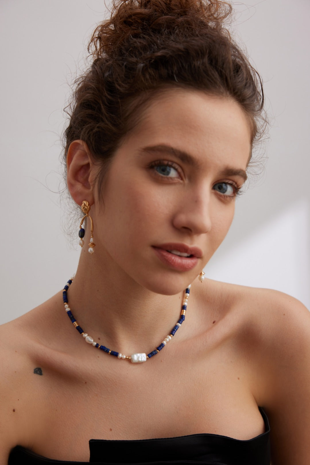 Gembea Jewelry Lazuli Days Series Ocean Pulse Earrings