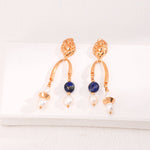 Gembea Jewelry Lazuli Days Series Ocean Pulse Earrings