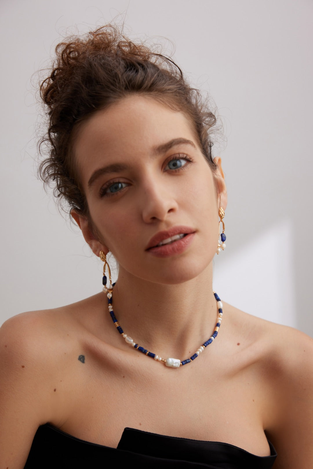 Gembea Jewelry Lazuli Days Series Ocean Pulse Necklace
