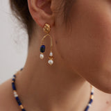 Gembea Jewelry Lazuli Days Series Ocean Pulse Necklace