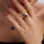 Gembea Jewelry Lazuli Days Series Sunlit Depths Ring