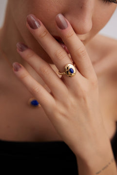 Gembea Jewelry Lazuli Days Series Sunlit Depths Ring