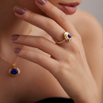 Gembea Jewelry Lazuli Days Series Sunlit Depths Ring