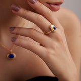 Gembea Jewelry Lazuli Days Series Sunlit Depths Ring