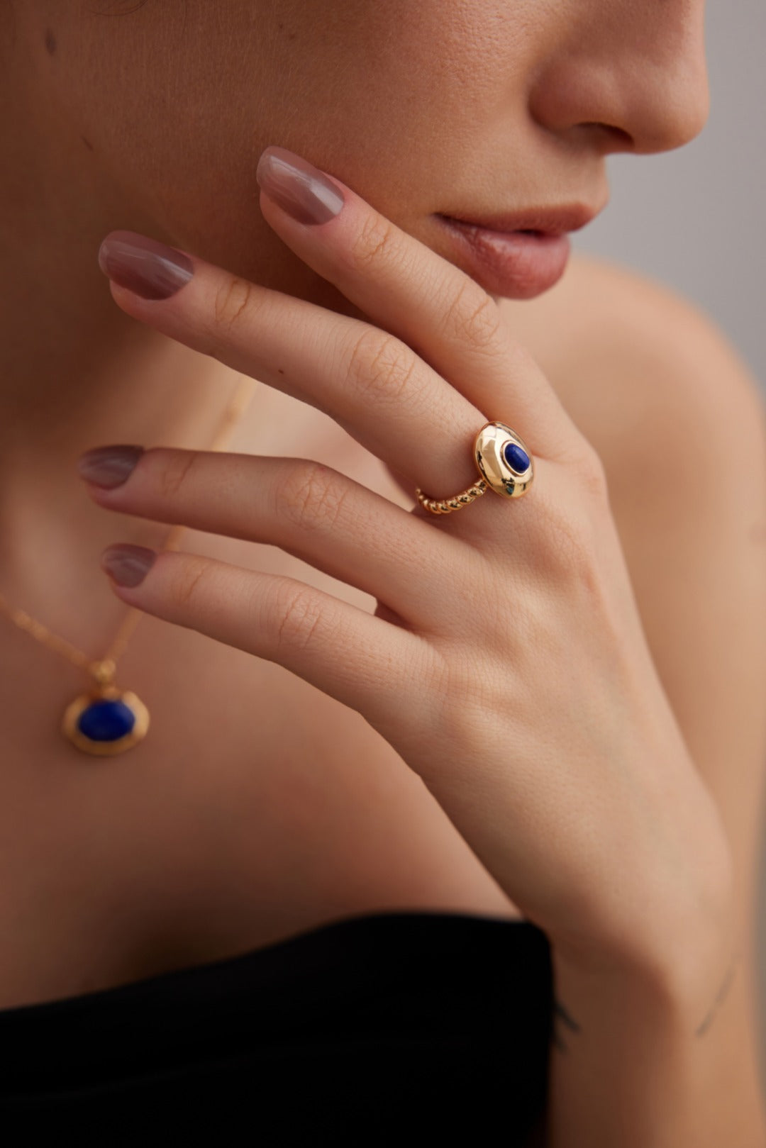 Gembea Jewelry Lazuli Days Series Sunlit Depths Ring
