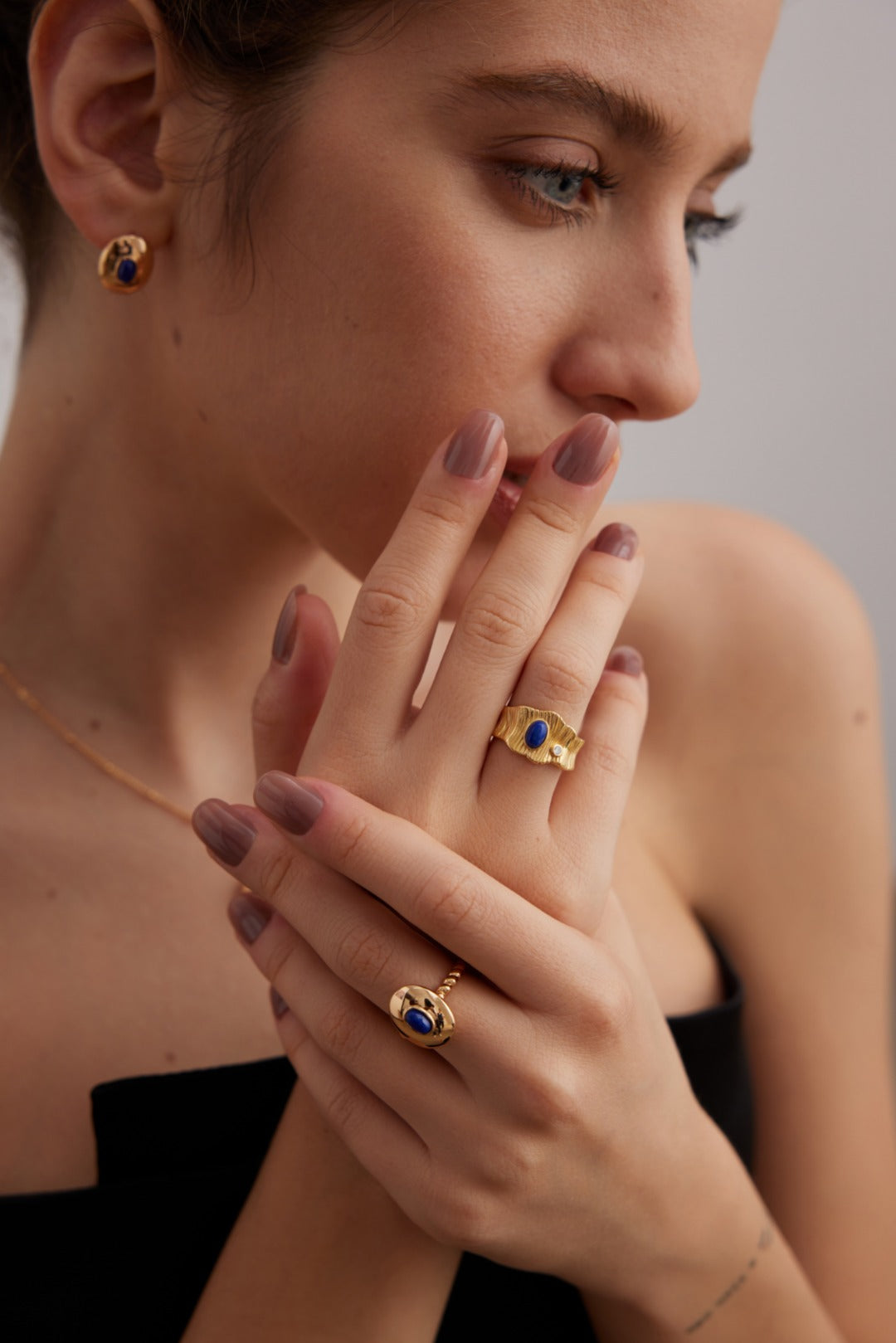 Gembea Jewelry Lazuli Days Series Sunlit Depths Ring