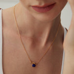 Lazuli Days Series Blue Solstice Necklace
