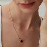 Lazuli Days Series Blue Solstice Necklace