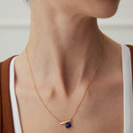 Lazuli Days Series Blue Solstice Necklace