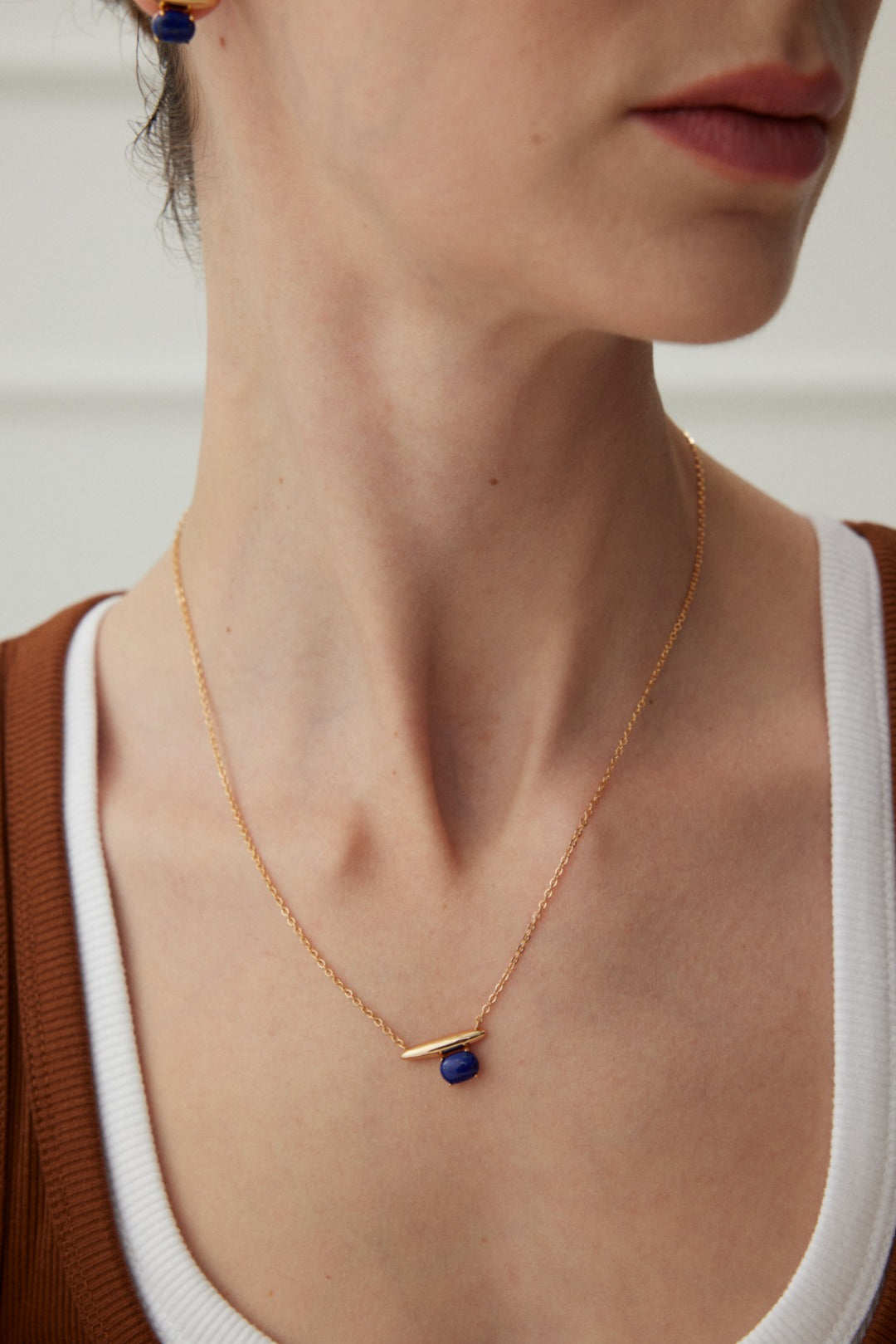 Lazuli Days Series Blue Solstice Necklace