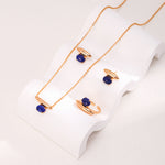 Lazuli Days Series Blue Solstice Necklace