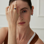 Gembea Jewelry Lazuli Days Series Blue Solstice Ring