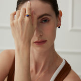 Gembea Jewelry Lazuli Days Series Blue Solstice Ring