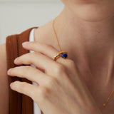 Gembea Jewelry Lazuli Days Series Blue Solstice Ring