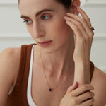 Gembea Jewelry Lazuli Days Series Blue Solstice Ring