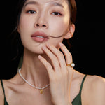 Gembea Jewelry Gold Silver Pearl Ring