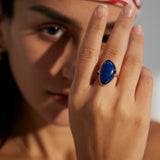 Gembea Jewelry Lazuli Days Series Celestial Drop Ring
