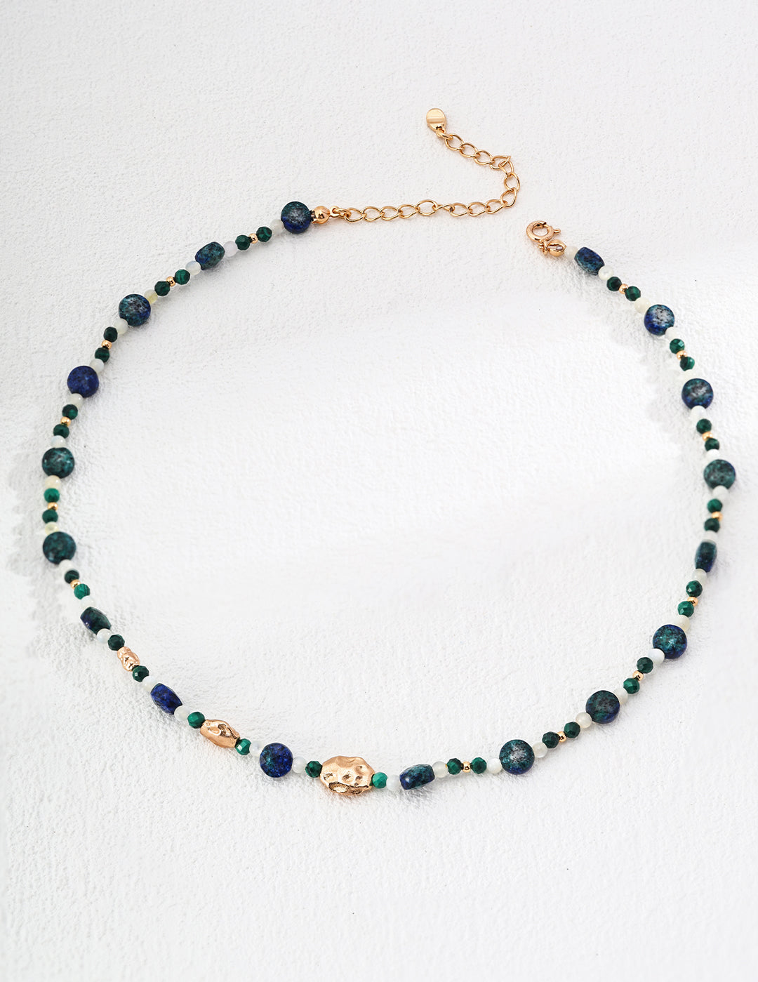 Lapis Lazuli Beaded Necklace Gembea Jewelry