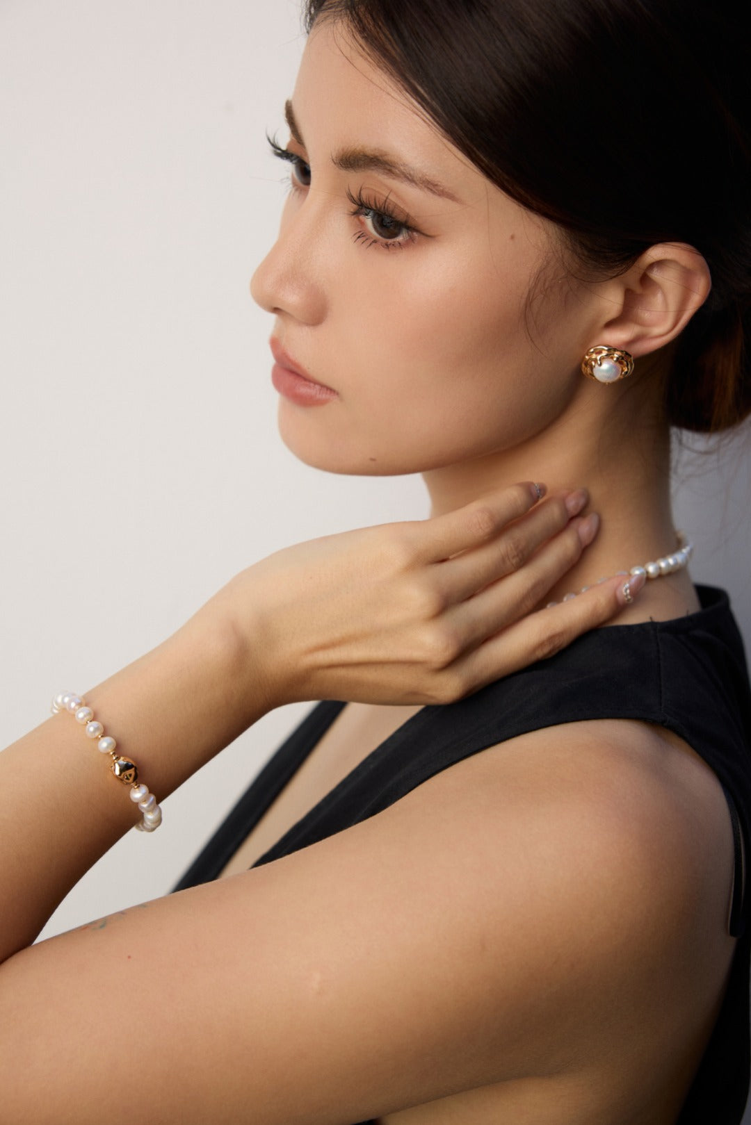 Stack Natural Pearl Bracelet Gembea Jewelry