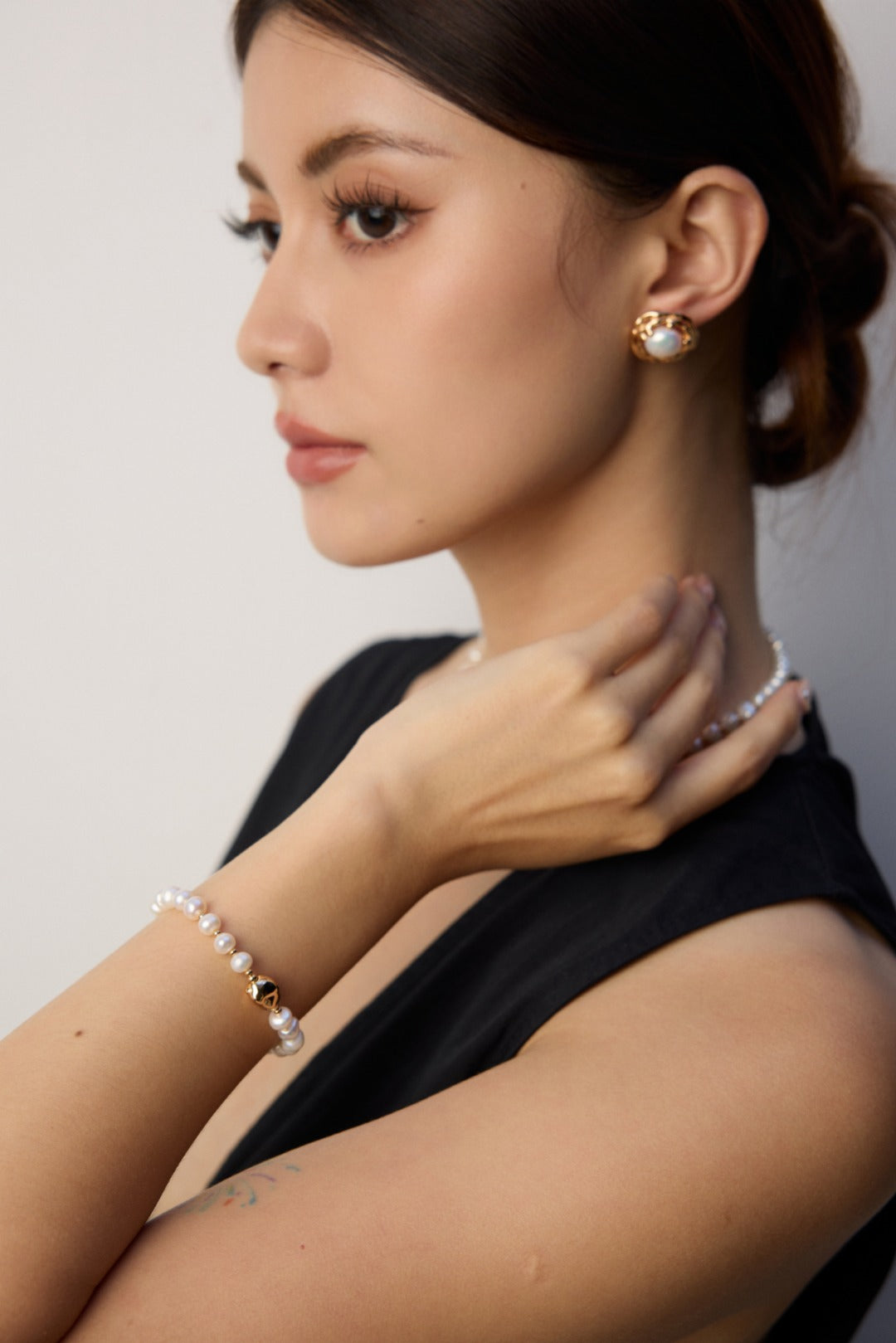 Stack Natural Pearl Bracelet Gembea Jewelry