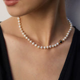 Stack Natural Pearl Necklaces Gembea Jewelry