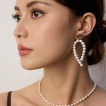 Freshwater Pearl Drop Earrings Gembea Jewelry